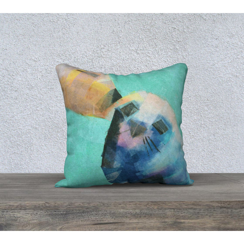 Velveteen Mommy & Baby Pillow 18x18