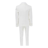 Cream 5pc Peak Lapel Tuxedo