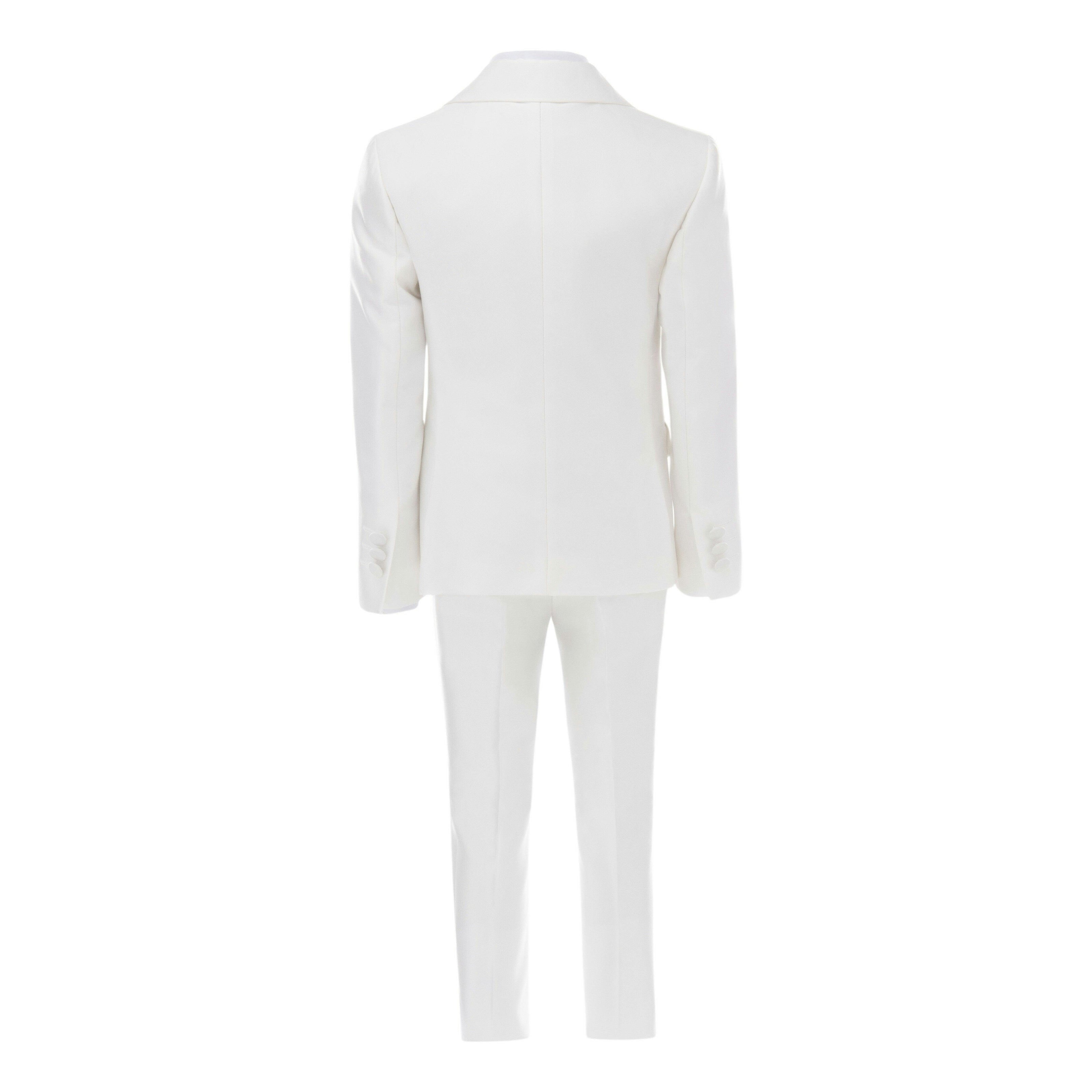 Cream 5pc Peak Lapel Tuxedo