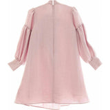 Talia dress (dusty-pink)