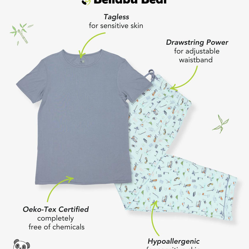Golf Bamboo Men's Pajama Set