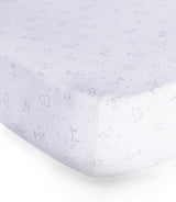 Peruvian Pima Cotton Mini Crib & Pack 'n Play Fitted Sheet – Elephant Sky