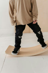 Boys Denim Jeans in Black Wash