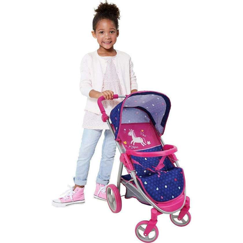 2-In-1 Baby Doll Car Seat & Stroller Doll Accessory