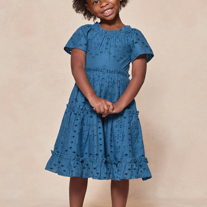 Mini Etta Dress in Cobalt