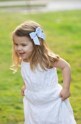 Seersucker Hair Bow