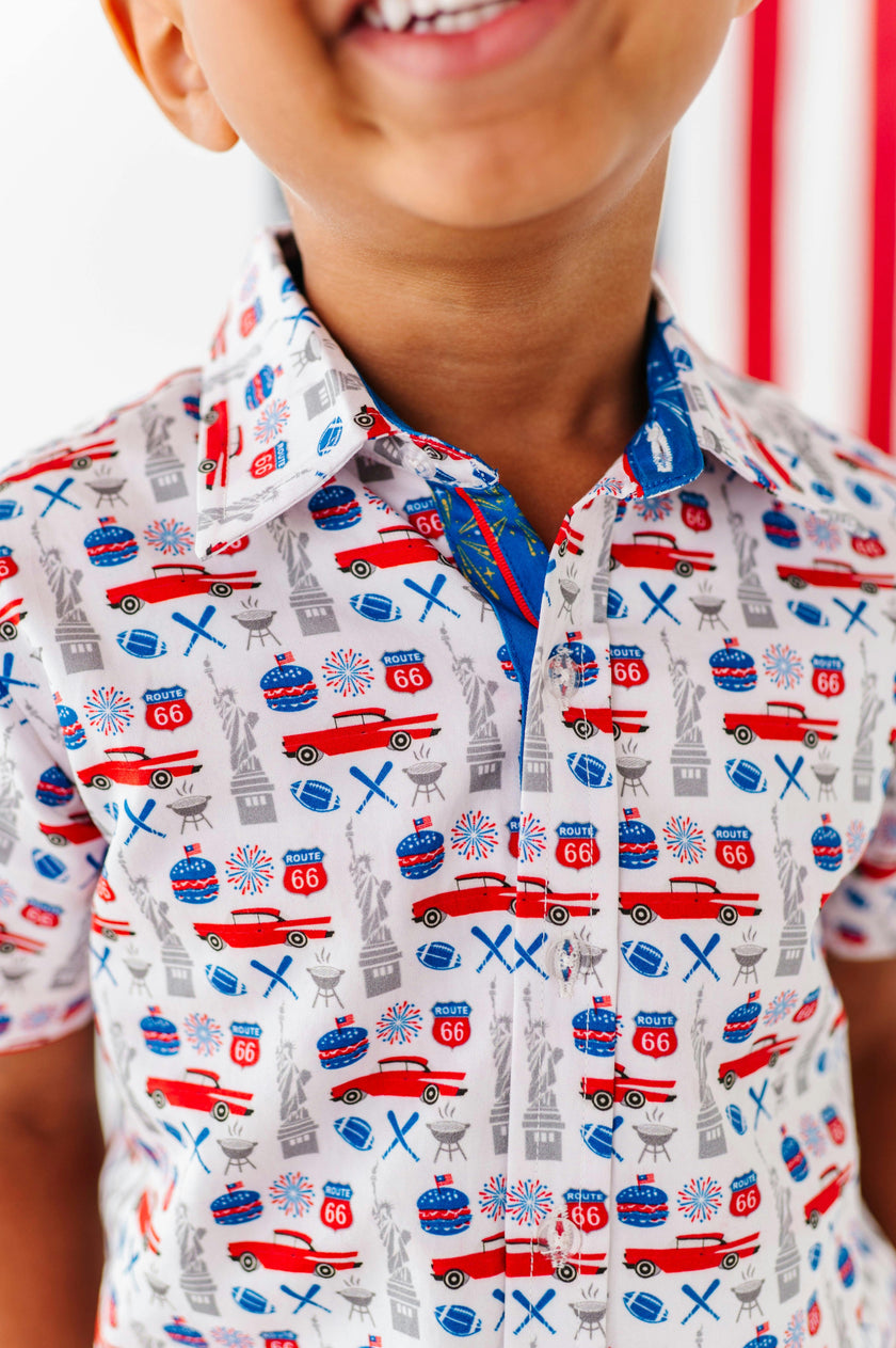 Classic Americana Shirt in Short Sleeves