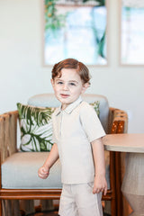 Seersucker Boys Shirt