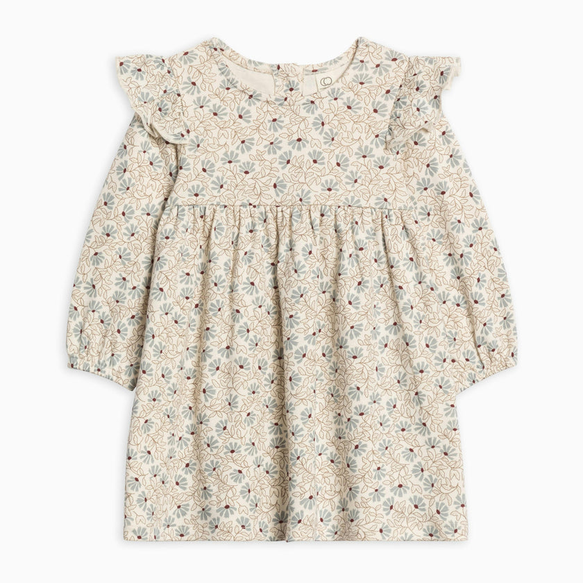 Mika Armhole Ruffle Long Sleeve Dress
