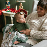 Cotton Muslin Baby Quilt