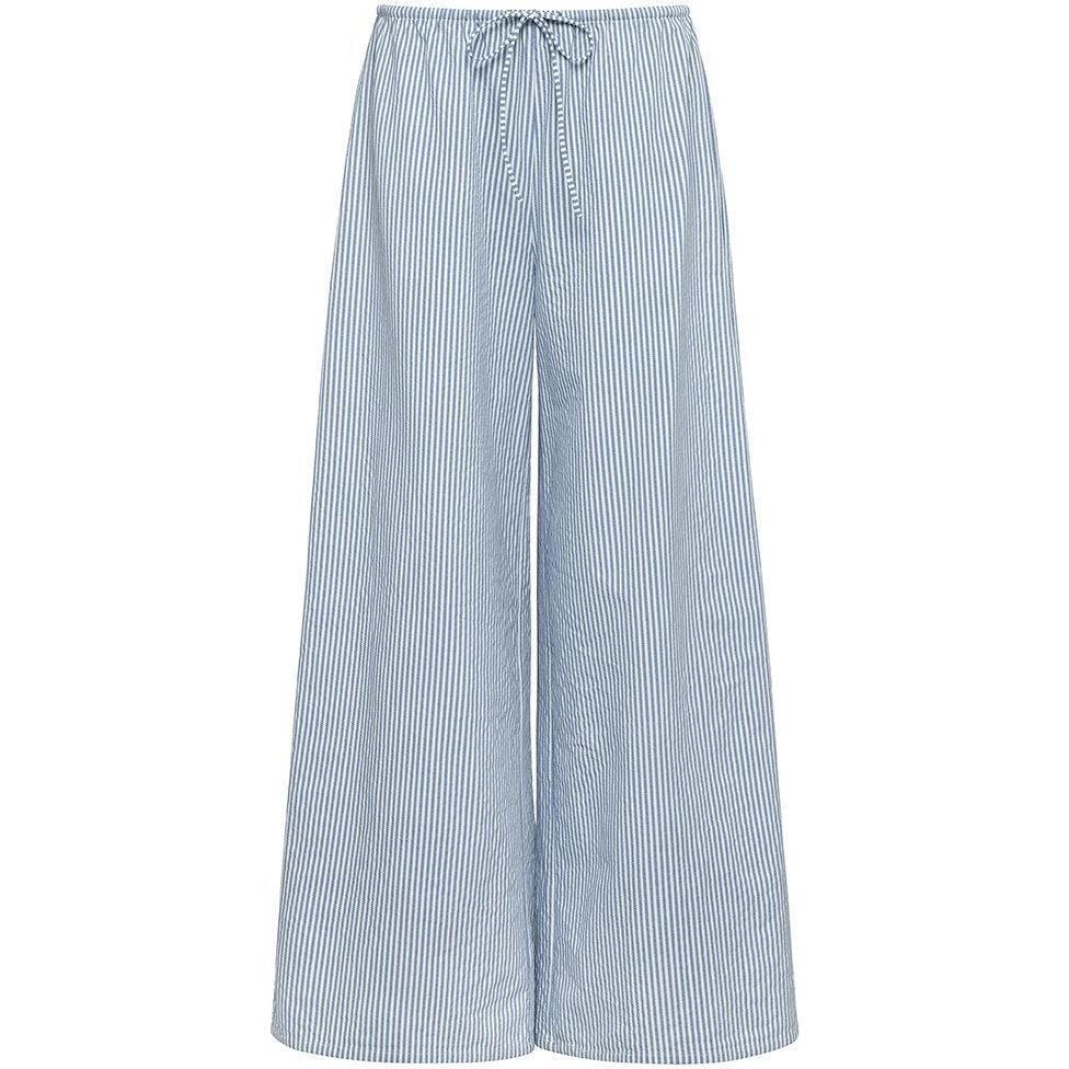 Drawstring Wide-Leg Pant