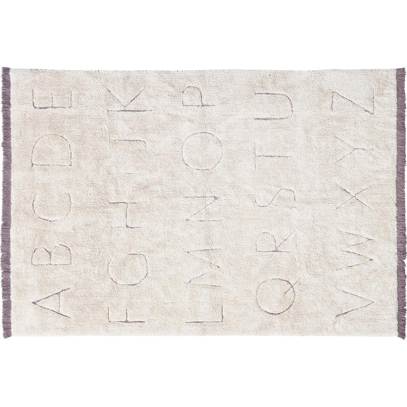 ABC RugCycled Washable Rug, Natural