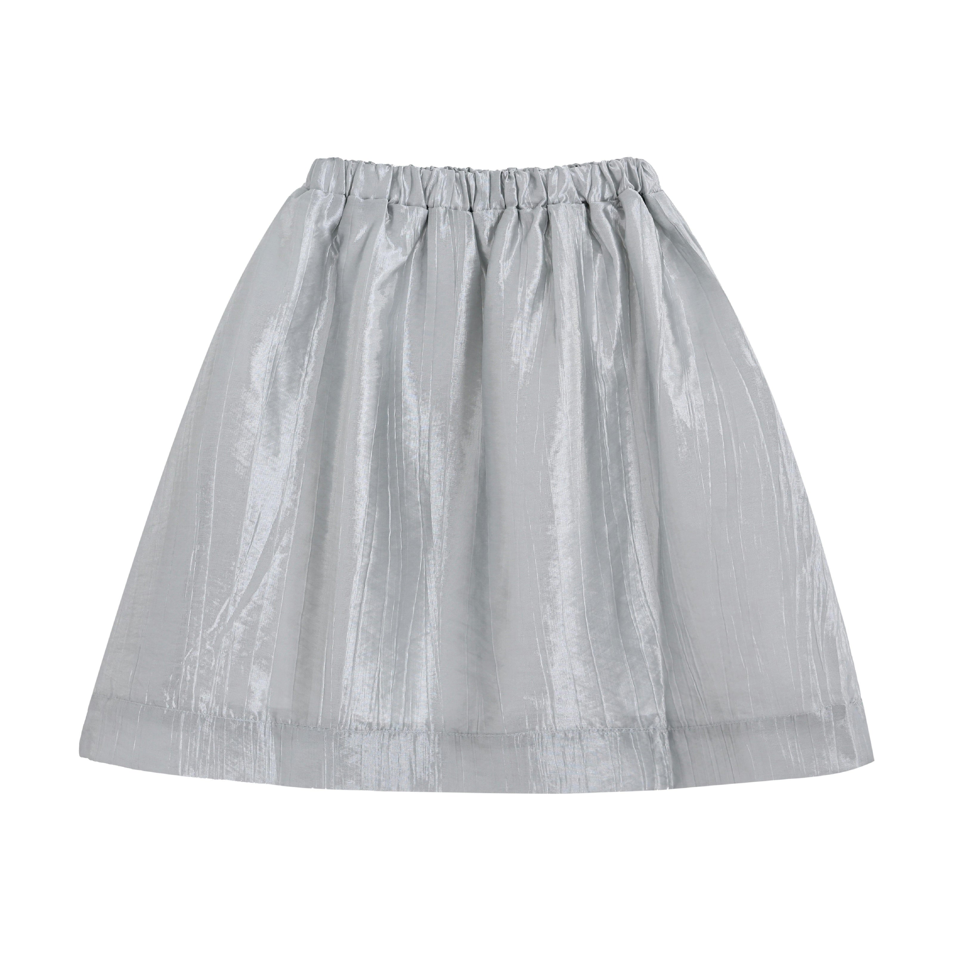 Silver Nerissa Bloom Skirt Set