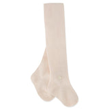 TARTINE ET CHOCOLAT Classic Ribbed Baby Tights - Pink