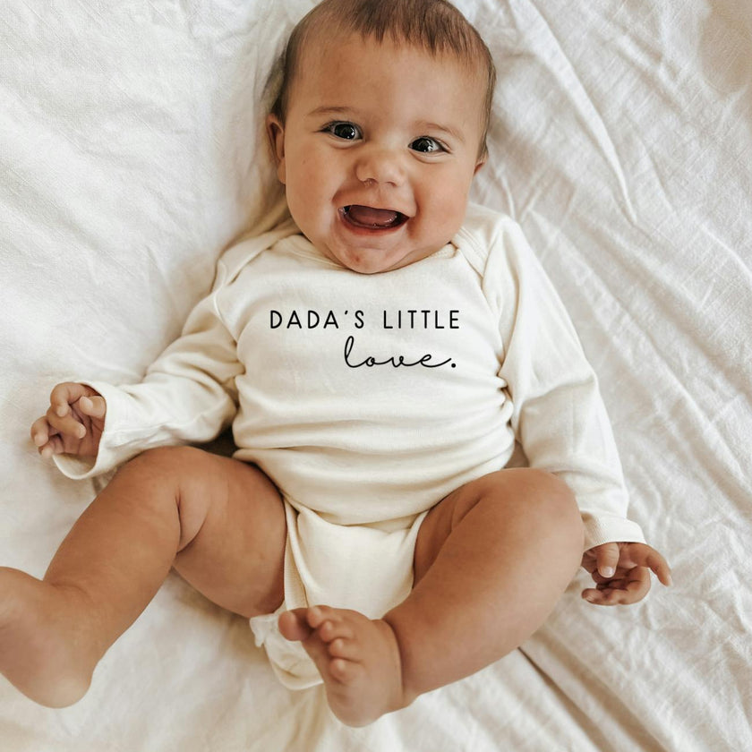 Dada's Little Love Organic Bodysuit Long Sleeve
