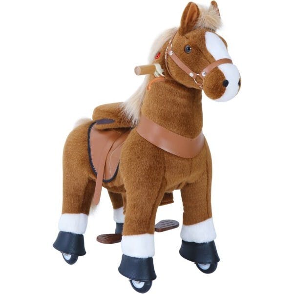 Model U® Horse Ride-On Toy Age 4–7 – Brown