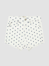 Lucy Shorts High Rise | Marine Dots