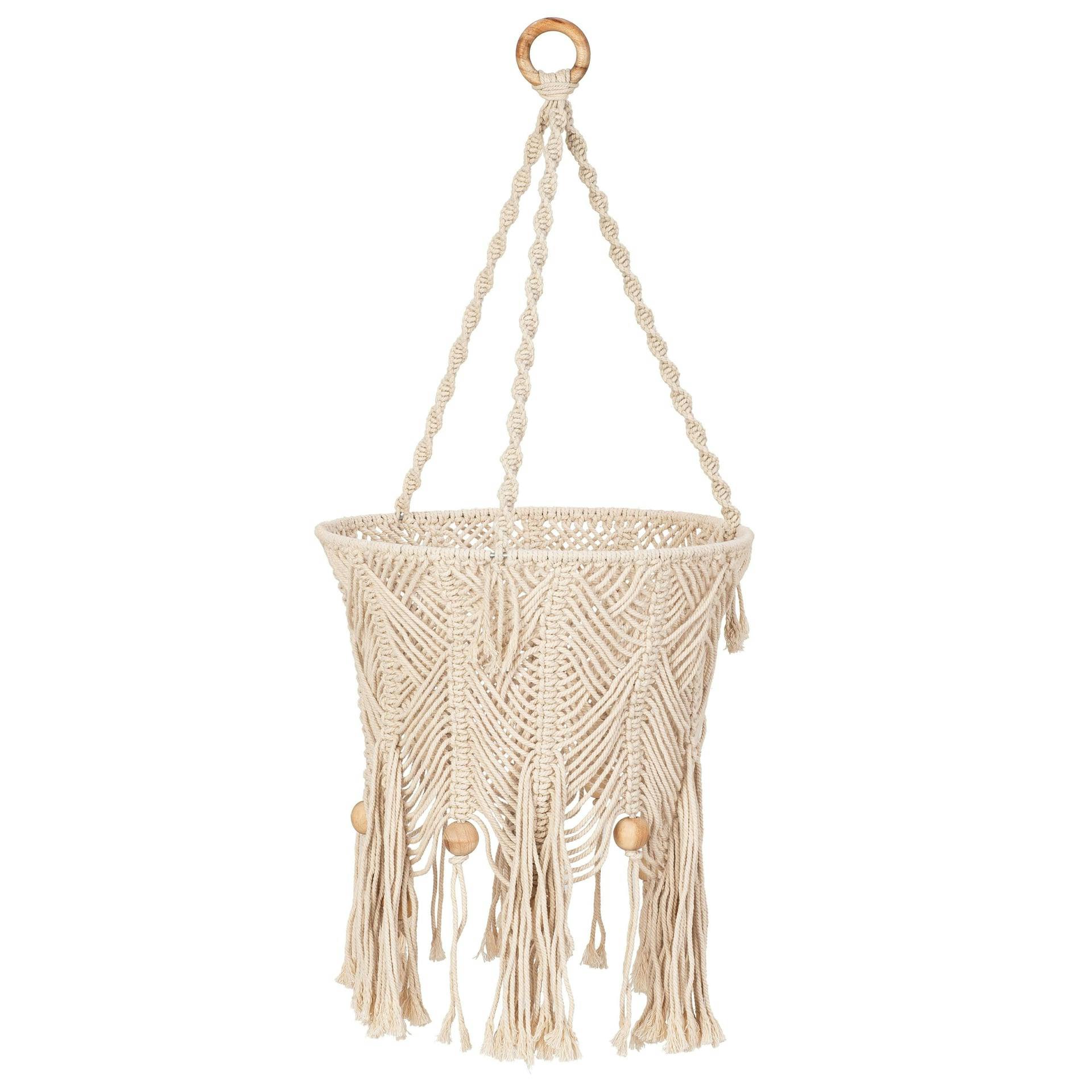 Charlie Farmhouse Macrame Nursery Ceiling Hanging