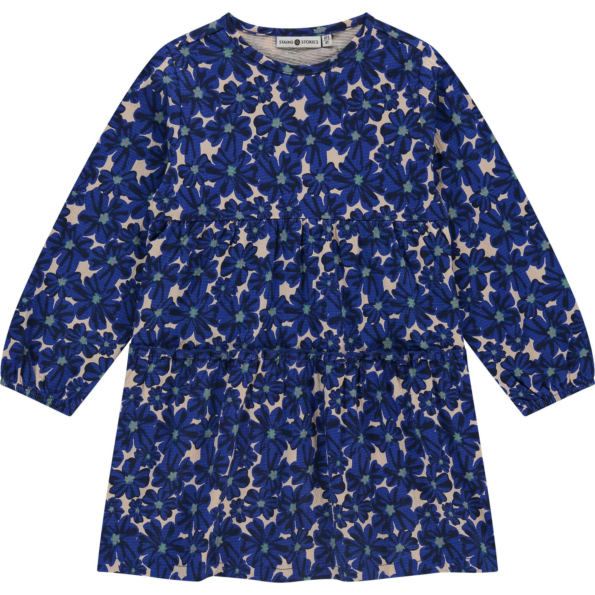 Allover Floral Tiered Dress