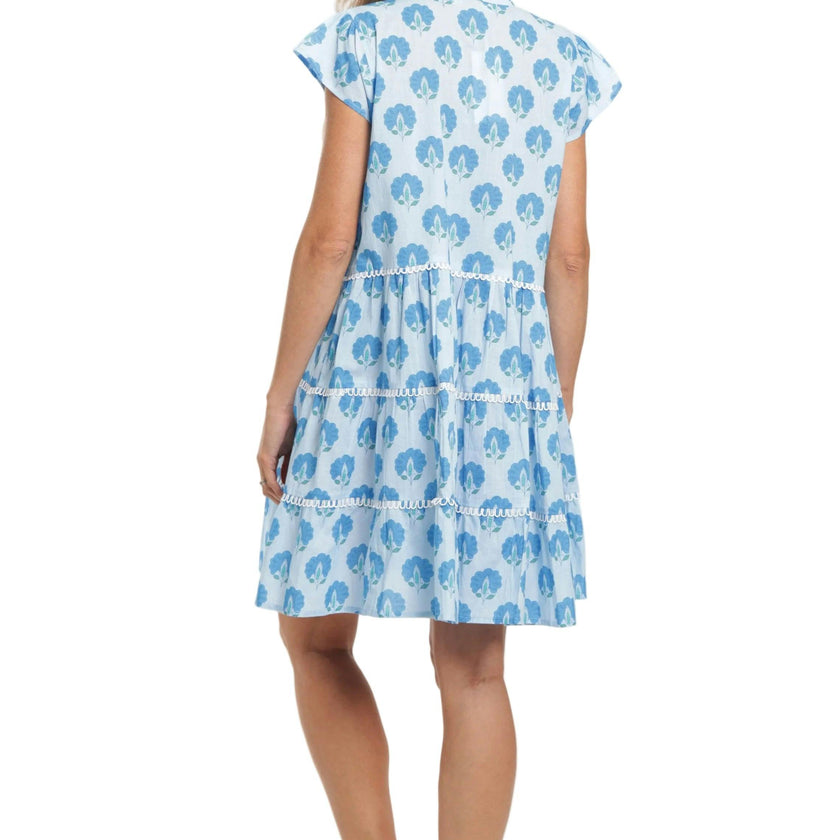 Dalia Dress - Deep Sky