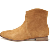 Cassie Velvet Suede Pointed Toe Ankle Boots