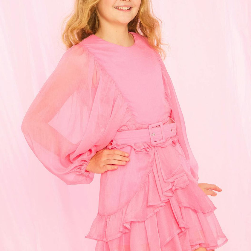 Soleil Frill Mini Dress