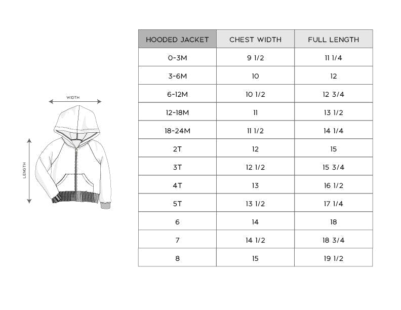 Boys Hooded Jacket in Portabella