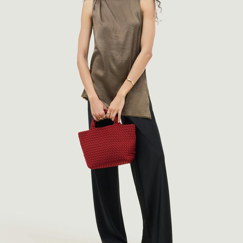 St. Barths Small Tote | Rosso