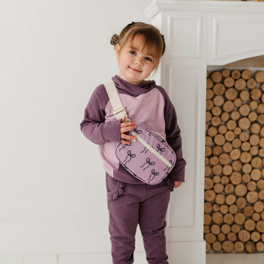 Girl's Raglan Hoodie