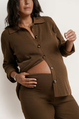 Georgina Over-Bump Maternity Knit Pants