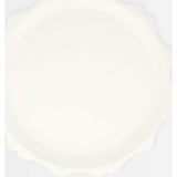 Cream Decorative Edge Compostable Side Plates