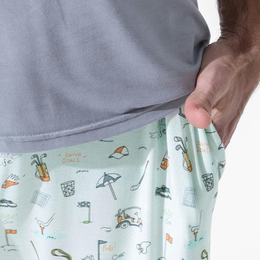 Golf Bamboo Men's Pajama Set