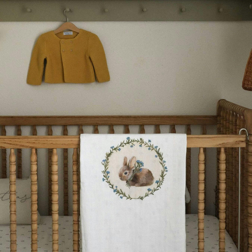 Heirloom Baby Blanket - Bunny