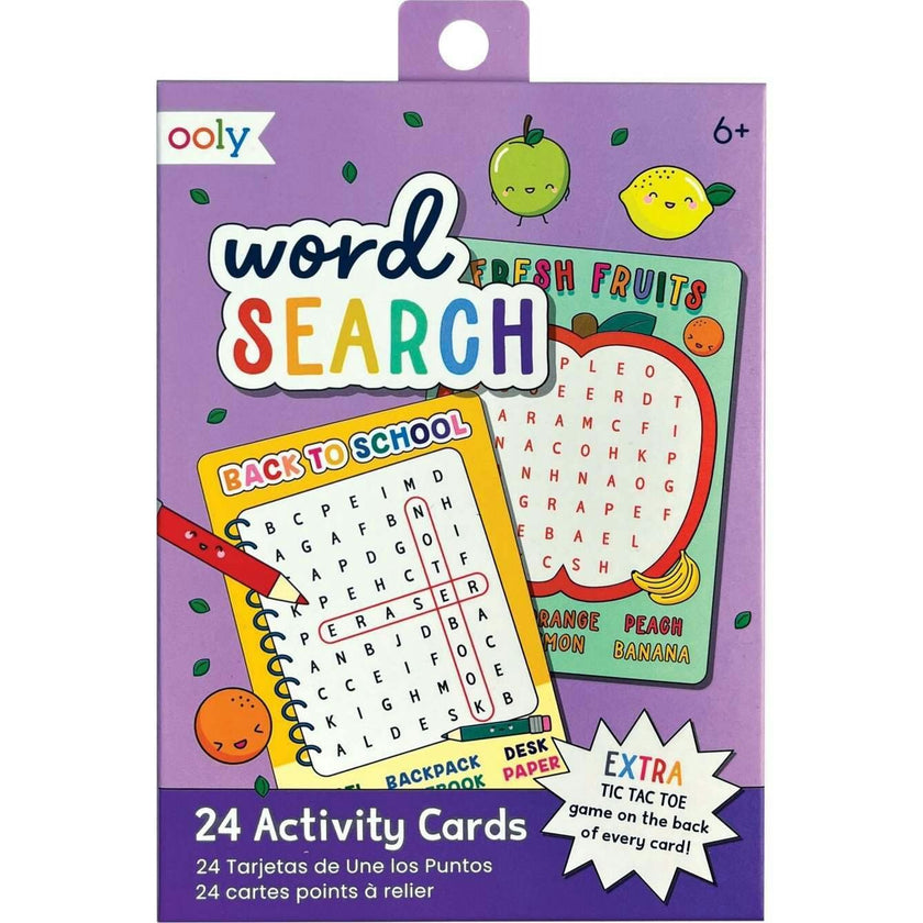 Word Search Activity Cards