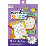 Word Search Activity Cards