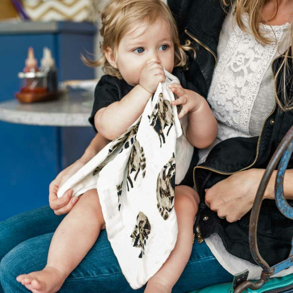 Mini Lovey Two-Layer Muslin Security Blanket