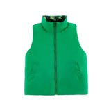 Casey Reversible Down Vest, Green