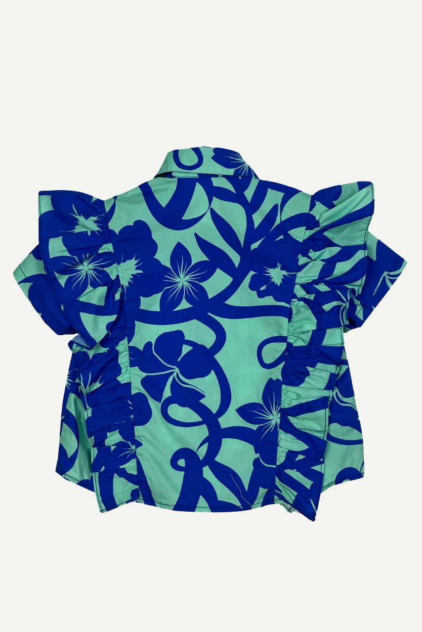 BIANCA RUFFLE BLOUSE