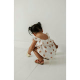 Gauze Bubble Romper Harbor Blue