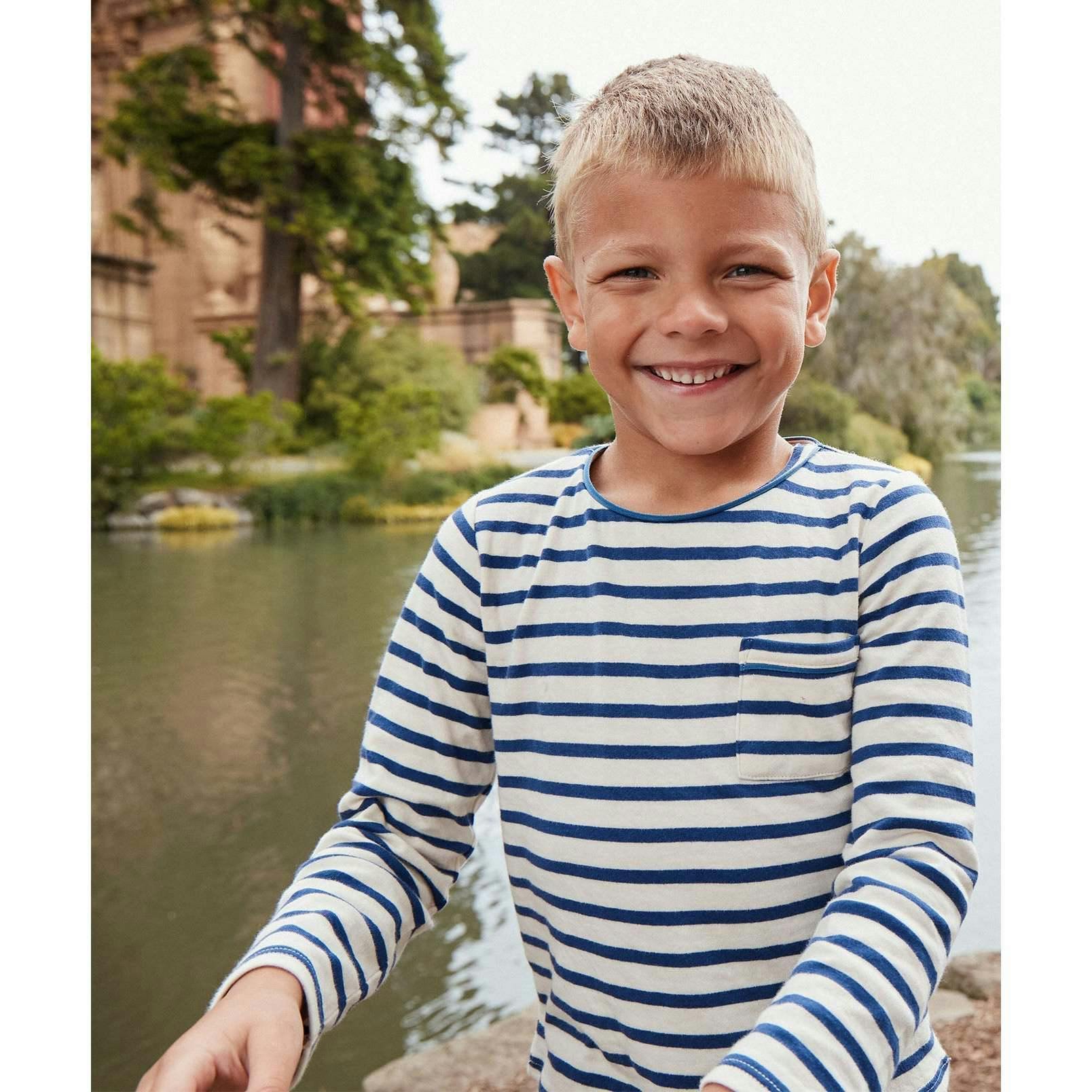 Edward T-Shirt, Rose Stripe