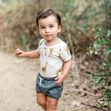 Grasshopper Organic Cotton Short Sleeve One Piece
