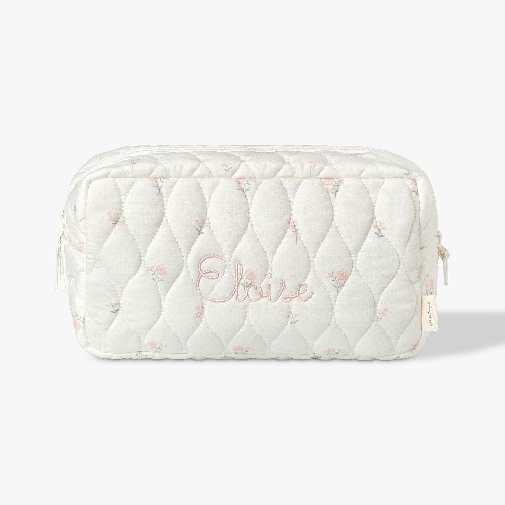 Toiletry Pouch - Pink Ditsy Floral