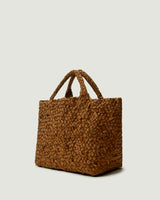 St. Barths Medium Tote Nest Weave | Teak