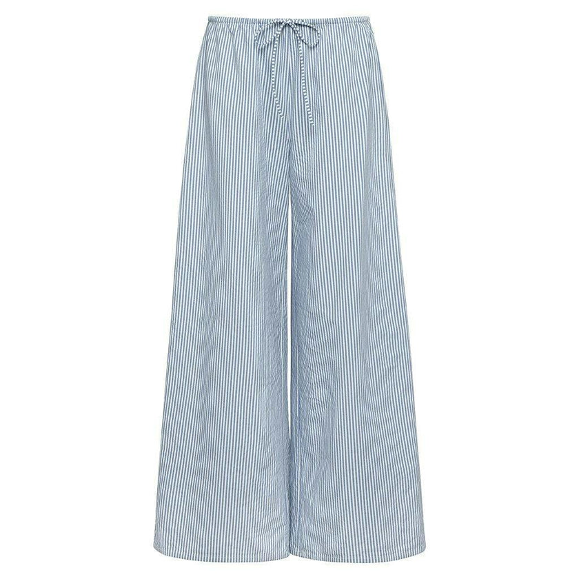 Drawstring Wide-Leg Pant