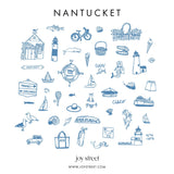 Nantucket Women’s Button Front Short Pajama Set