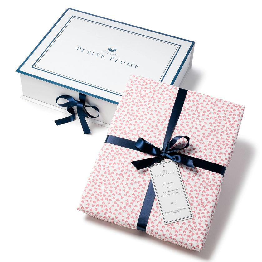 Luxe Premium Cotton Pink Gingham Bed Sheets