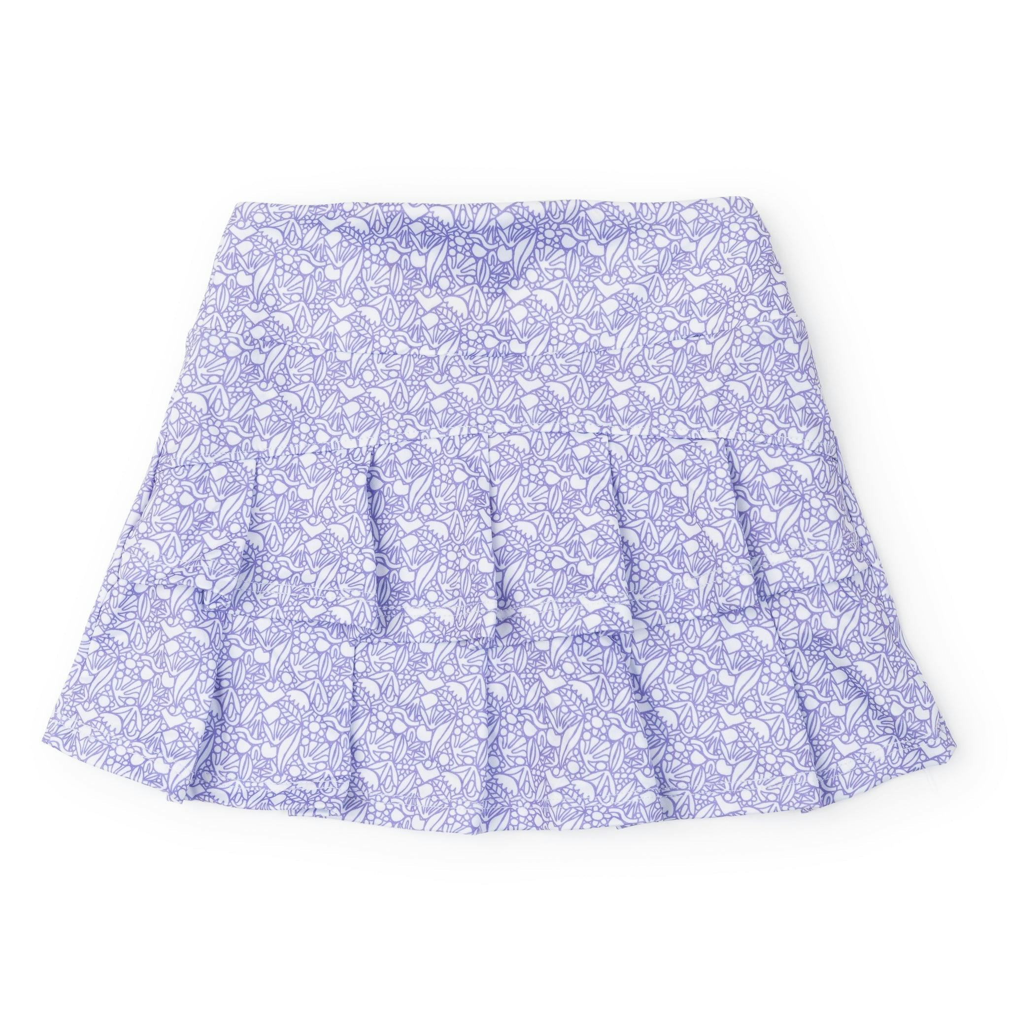 Margot Girls' Performance Skirt by LH Sport - Petal Pop Purple