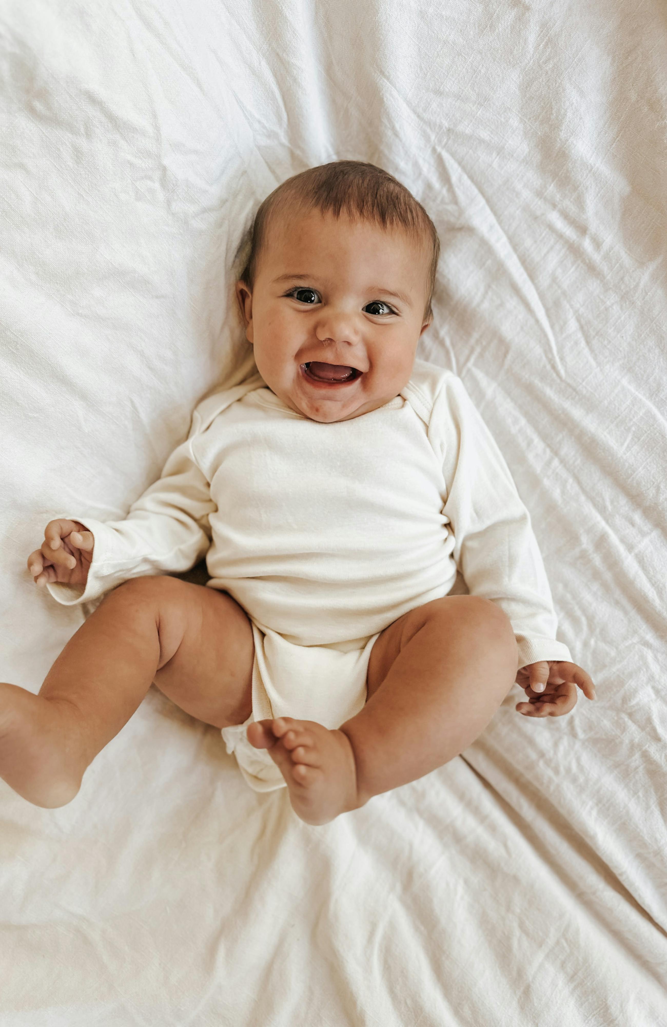 3 Pack - Organic Baby Bodysuit Long Sleeve