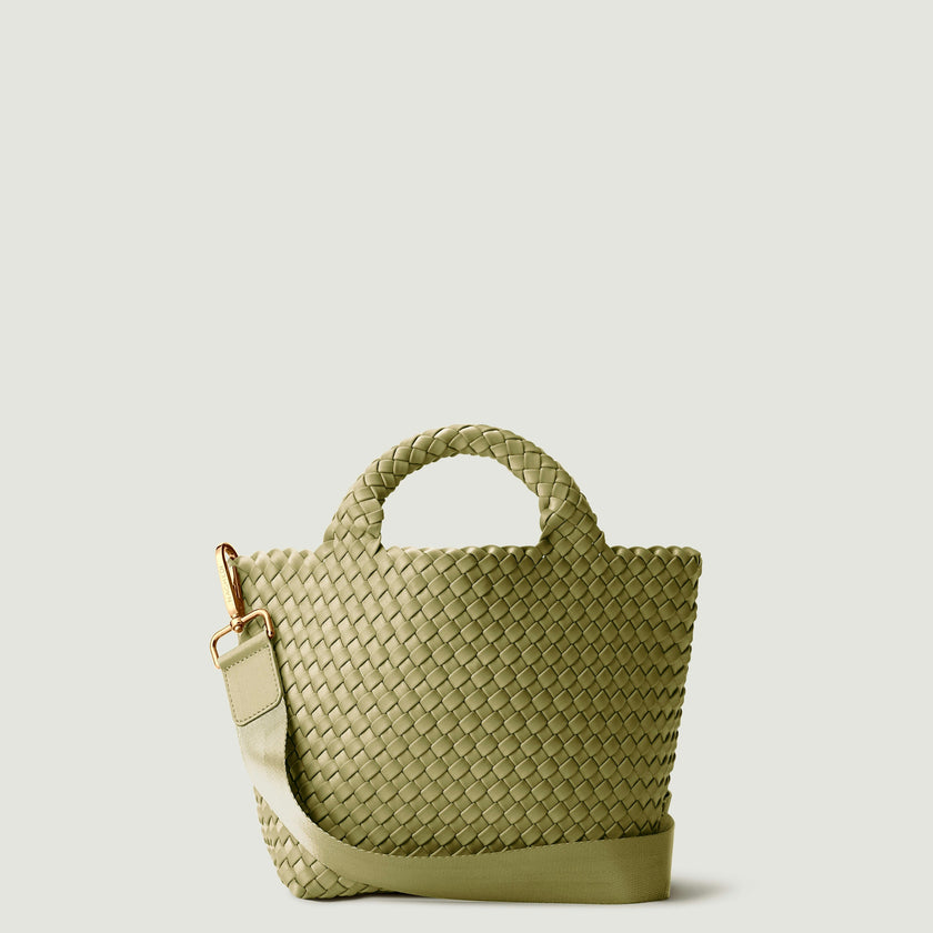 St. Barths Small Tote | Bottle Green