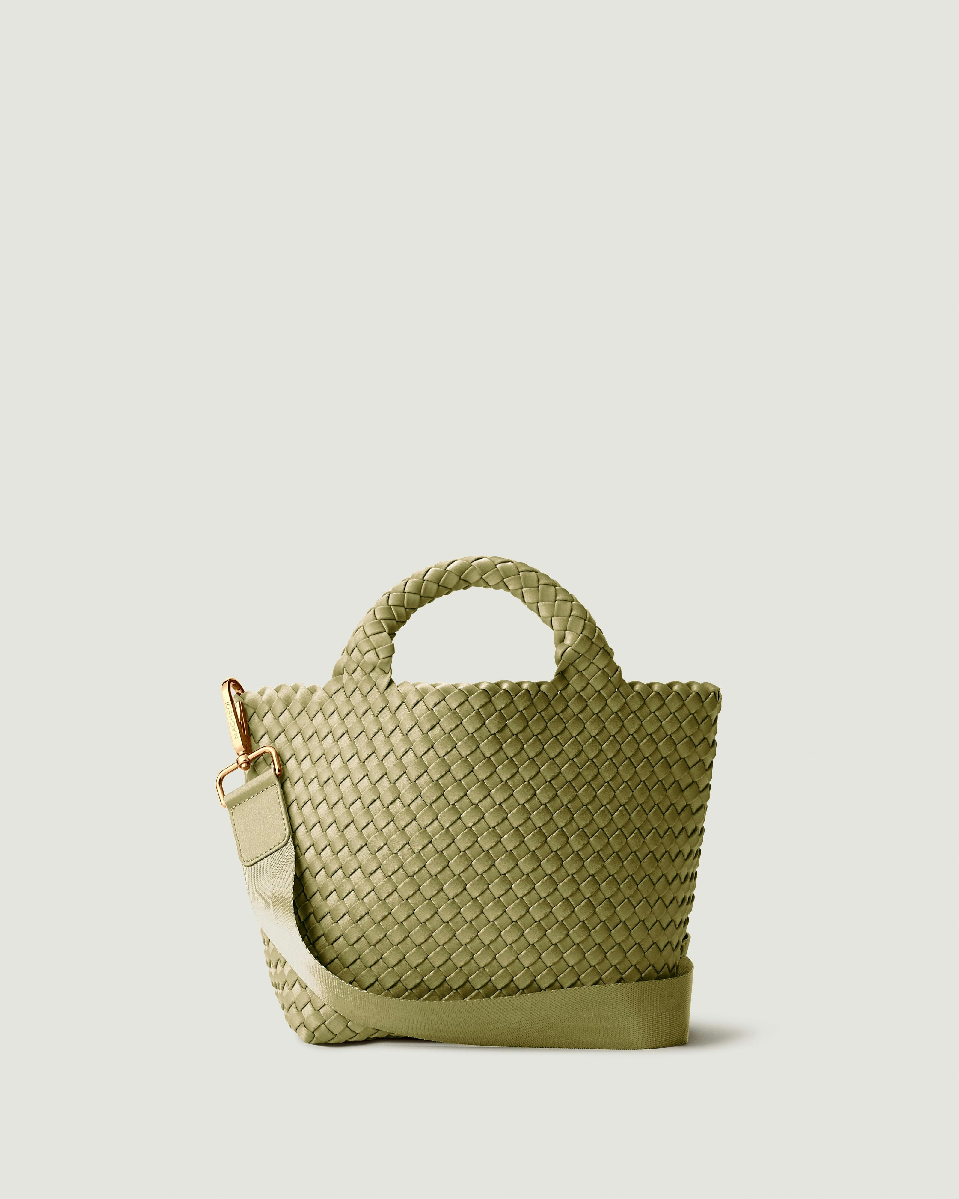St. Barths Small Tote | Bottle Green
